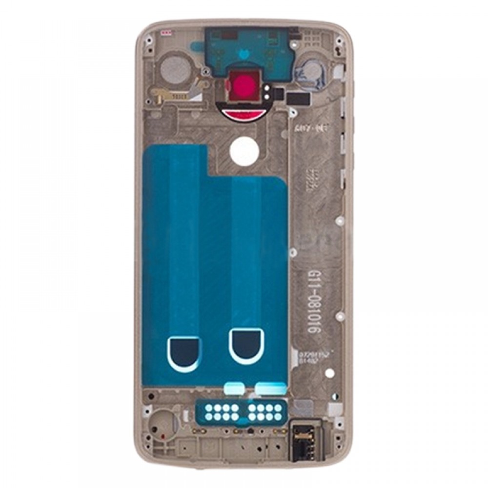 Middle Frame Bezel Plate for Motorola Moto Z Play XT1635(Gold) Other Replacement Parts Motorola Moto Z Play